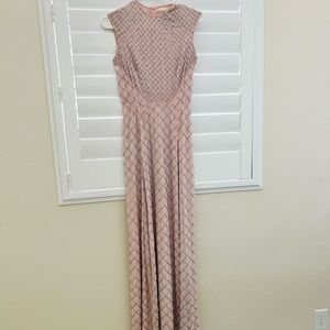 Needle and Thread pink dress